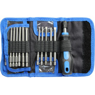 25-OS. KRUVIKEERAJA (PH, PX, TX, 6-KANT) KOMPL. 1/4" OTSIKUTELE + PEA TRIUMF