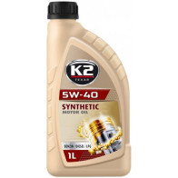 K2 5W40 SYNTHETIC XN API SN/CF, ACEA A3/B4, MB229.3, VW 502.00, 505.00, RN 0700/0710 1L (TÄISSÜNT.)