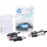 12V/24V H1 LED PIRNIDE KOMPLEKT 20/30W P14,5S 5700K 5200LM 2TK(OSRAM LED) M-TECH