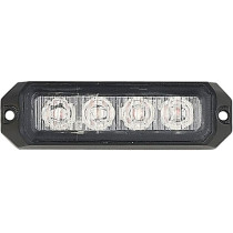 STROBO VILKUR KOLLANE 4-LED 12/24V 95X28MM