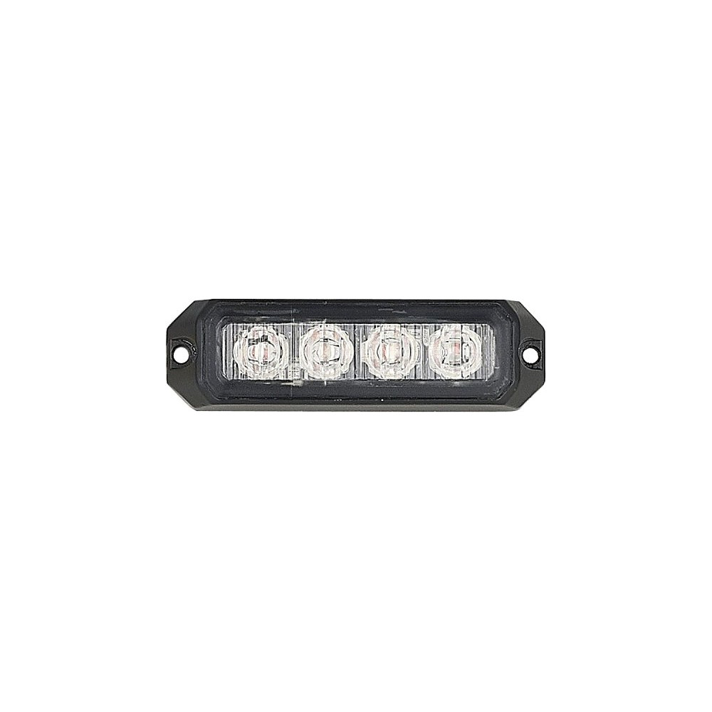 STROBO VILKUR KOLLANE 4-LED 12/24V 95X28MM