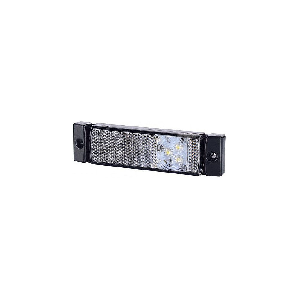 LD127 KÜLJETULI LED VALGE 12/24V 0,5M JUHE 130X33X17MM