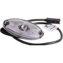 KÜLJETULI LED VALGE FLATPOINT II 12/24V 0,5M JUHE ASPÖCK 102X46MM