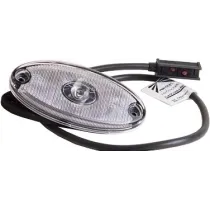 KÜLJETULI LED VALGE FLATPOINT II 12/24V 0,5M JUHE ASPÖCK 102X46MM