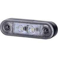 LD956 KÜLJETULI LED, VALGE, 12/24V 0,5M KAABEL 80X23MM