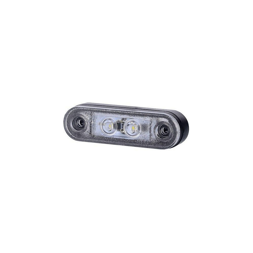 LD956 KÜLJETULI LED, VALGE, 12/24V 0,5M KAABEL 80X23MM