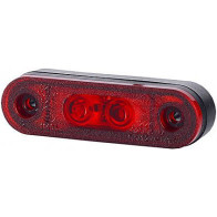 LD958 KÜLJETULI LED PUNANE 12/24V 80X24MM