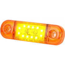 KÜLJETULI LED 12/24V KOLLANE 12-LED 84X25X11MM