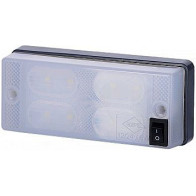 LWD658 SALONGI SISEVALGUSTI LED LÜLITIGA 12/24V (107,6MMX45,6MM)