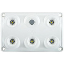 LWD2153 SALONGI SISEVALGUSTI 5-LED LÜLITIGA 75X120X16 12/24V IP65 2-REZIIMI