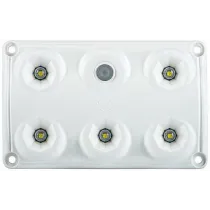 LWD2153 SALONGI SISEVALGUSTI 5-LED LÜLITIGA 75X120X16 12/24V IP65 2-REZIIMI