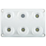 LWD2153 SALONGI SISEVALGUSTI 5-LED LÜLITIGA 75X120X16 12/24V IP65 2-REZIIMI
