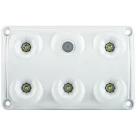 LWD2153 SALONGI SISEVALGUSTI 5-LED LÜLITIGA 75X120X16 12/24V IP65 2-REZIIMI