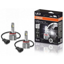 12V/24V H11 LED PIRNIDE KOMPLEKT 14W PGJ19-2 6000K GEN.2 2TK OSRAM