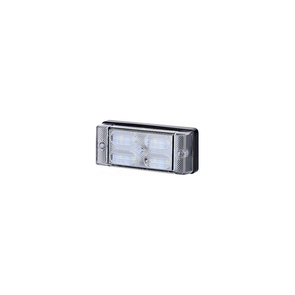 LCD657 TAGURDUSTULI AR/SALONGIVALGUSTI LED 107,6X45,6MM VALGE 12/24V