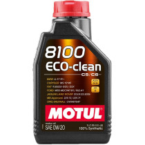 MOTUL 8100 ECO-CLEAN 0W20 C5/C6 1L