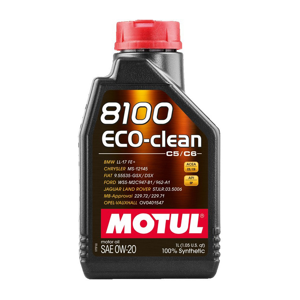 MOTUL 8100 ECO-CLEAN 0W20 C5/C6 1L