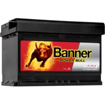 BANNER AKU POWER BULL 72AH 278X175X175 -/+ 670A (CARRIER)
