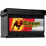BANNER AKU POWER BULL 72AH 278X175X175 -/+ 670A (CARRIER)