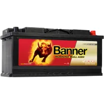 BANNER AKU RUNNING BULL AGM 105AH 394X175X190 - + 950A