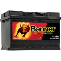 BANNER AKU STARTING BULL 72AH 278X175X190 +/- 650A (CHRYSLER)