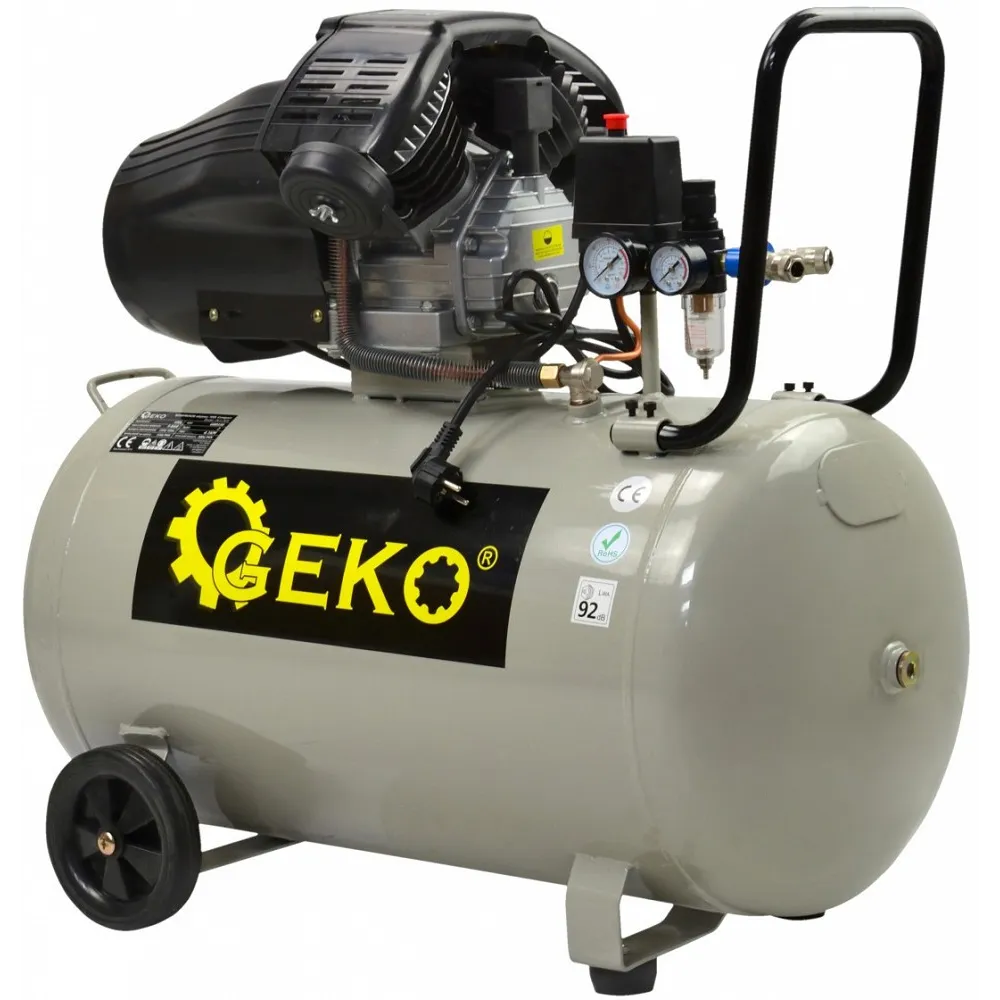 KOLBKOMPRESSOR 3KW, PAAK 100L, 9BAR GEKO