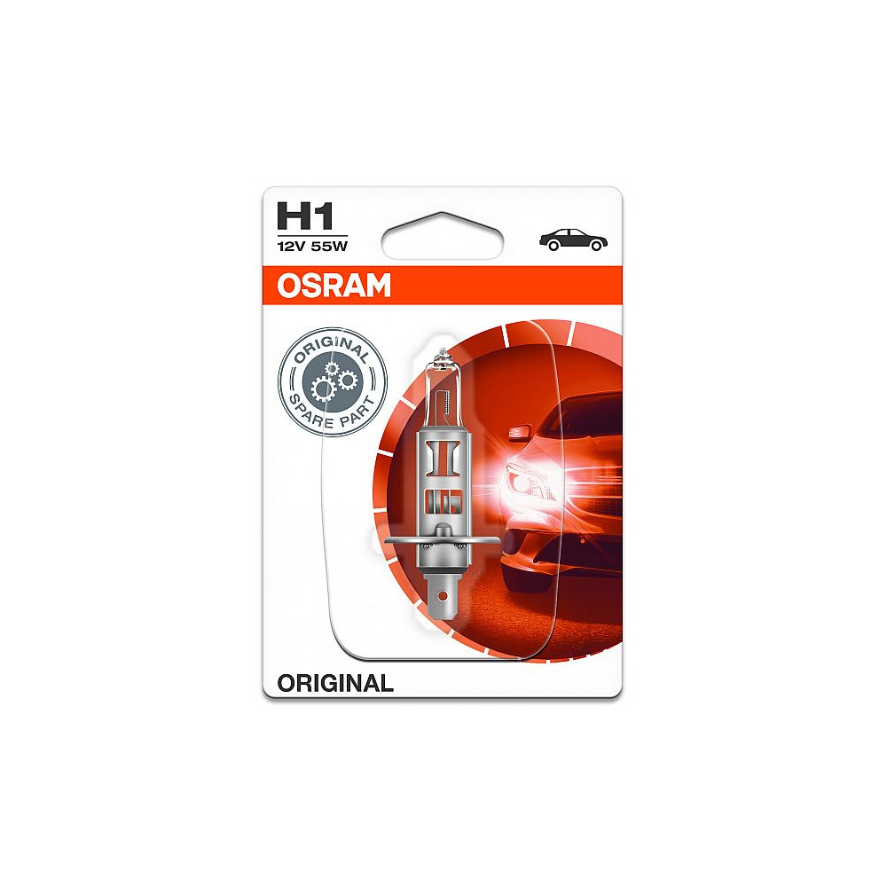 12V H1 PIRN 55W P14,5S ORIGINAL BLISTER 1TK OSRAM