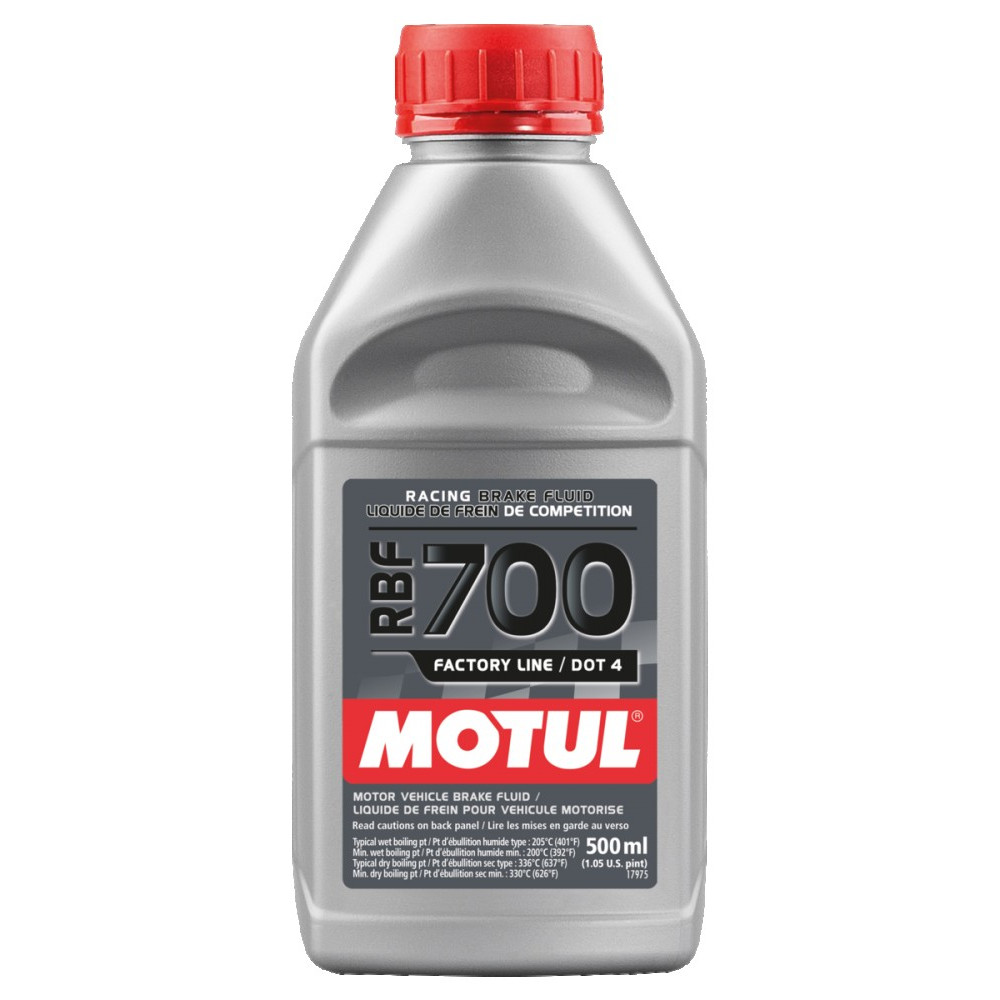 MOTUL RBF 700 FACTORY LINE 336°C DOT 4 RACING PIDURIVEDELIK 500ML