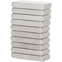 MAGNETID KANDILISED 10X4X1,5MM 10TK/KOMPL. (MATERJAL NEODYMIUM) GEKO