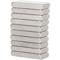 MAGNETID KANDILISED 10X4X1,5MM 10TK/KOMPL. (MATERJAL NEODYMIUM) GEKO
