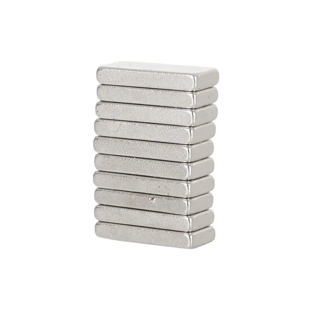 MAGNETID KANDILISED 10X4X1,5MM 10TK/KOMPL. (MATERJAL NEODYMIUM) GEKO