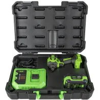 20V AKULÖÖKTRELL/AKUKRUVIKEERAJA KOMPLEKT, HARJAVABA, 230NM, LED, 4,0AH AKU+LAADIJA JBM