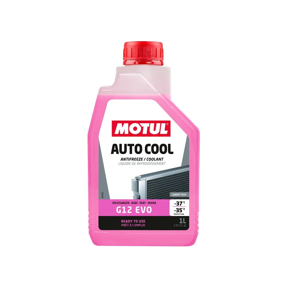 MOTUL AUTO COOL G12 EVO -37°C JAHUTUSVEDELIK ROOSA 1L