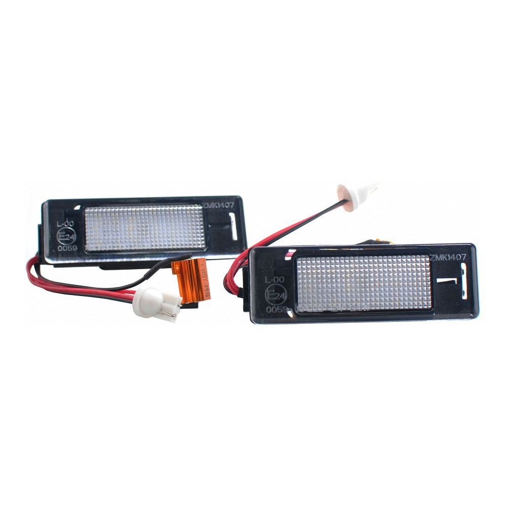 NUMBRITULI LED CITROEN, PEUGEOT OEM 6340F0, 6340A5, 9682403680 CANBUS 2TK M-TECH