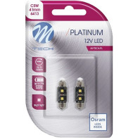 12V SV8,5-8 LED PIRN 3,5W 41MM CANBUS PLATINUM BLISTER 2TK (OSRAM LED) M-TECH