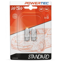 12V T10 PIRN 5W W2,1X9,5D W5W POWERTEC BLISTER 2TK M-TECH