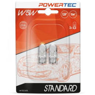 12V T10 PIRN 5W W2,1X9,5D W5W POWERTEC BLISTER 2TK M-TECH