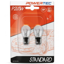 12V BAY15D PIRN 21/5W P21/5W POWERTEC BLISTER 2TK M-TECH