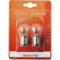 12V BAY15D PIRN 21/5W P21/5W POWERTEC BLISTER 2TK M-TECH