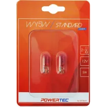 12V T10 PIRN 5W W2,1X9,5D WY5W KOLLANE POWERTEC BLISTER 2TK M-TECH