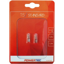 12V T5 PIRN 1,2W W2X4,6D POWERTEC BLISTER 2TK M-TECH