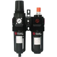 FILTER-REGULAATOR-ÕLITAJA 1/2", 2640L/MIN, 0-15BAR BSP-KEERE CHICAGO PNEUMATIC
