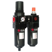 FILTER-REGULAATOR-ÕLITAJA 1/2", 2640L/MIN, 0-15BAR BSP-KEERE CHICAGO PNEUMATIC