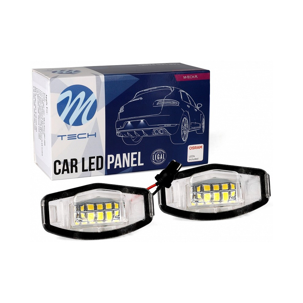 NUMBRITULI LED HONDA, ACURA CANBUS 2TK M-TECH