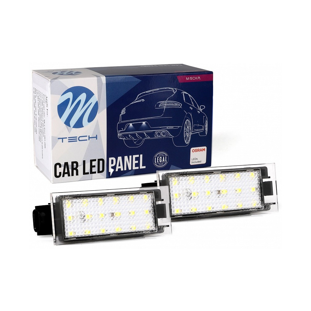 NUMBRITULI LED RENAULT CANBUS 2TK M-TECH