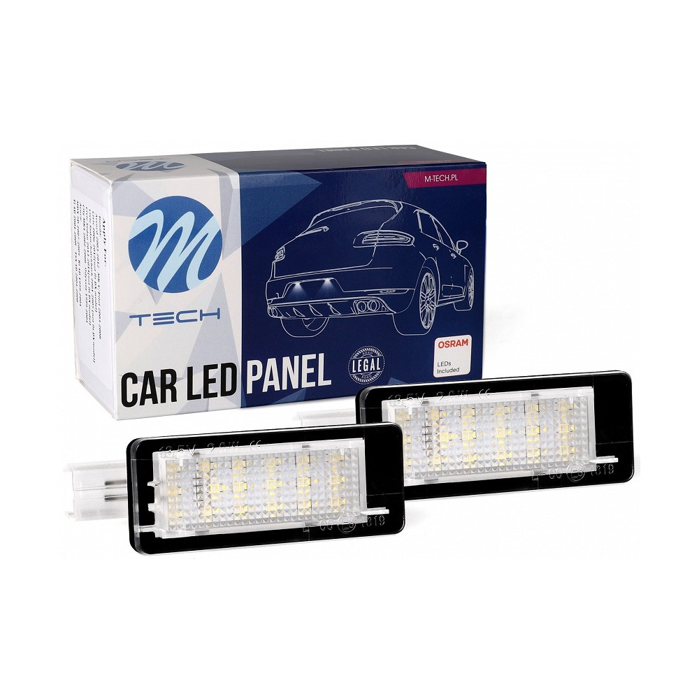 NUMBRITULI LED RENAULT CANBUS 2TK M-TECH