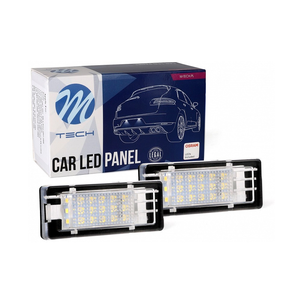 NUMBRITULI LED RENAULT CANBUS 2TK M-TECH