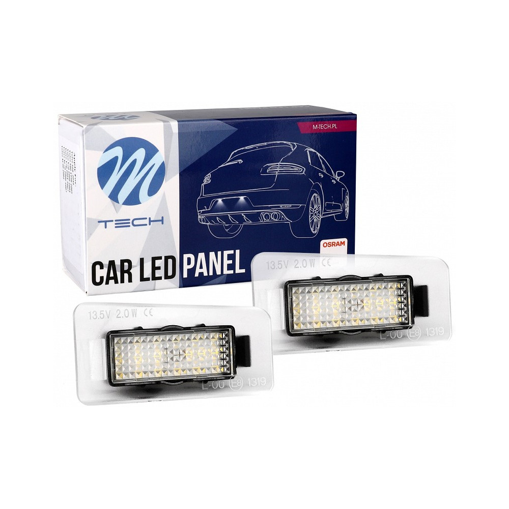 NUMBRITULI LED HYUNDAI, KIA CANBUS 2TK M-TECH