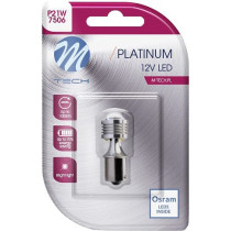 12V BA15S LED PIRN 3W P21W PLATINUM BLISTER KOLLANE 1TK (OSRAM LED) M-TECH