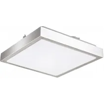 230V LED PLAFOON/VALGUSTI SAMIRA S 300X300MM (2XE27 PIRNILE, MAX 60W) IP20 KOBI